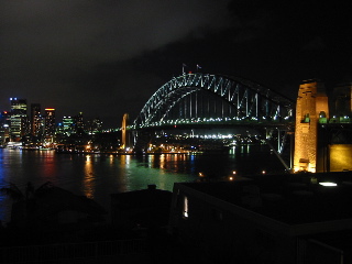 Another picture of my view, this time at night