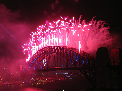 Sydney New Years Fireworks
