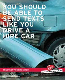 Virgin Mobile Billboard