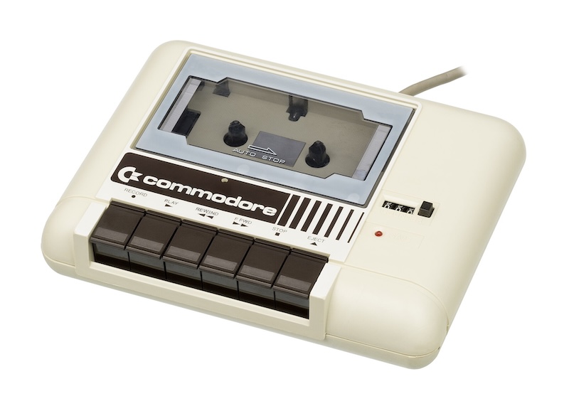 Commodore 1530 Datasette audiocassette drive.